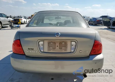 2005 Nissan Sentra 1.8 z USA, uszkodzony, nr VIN 3N1CB51D85L563476